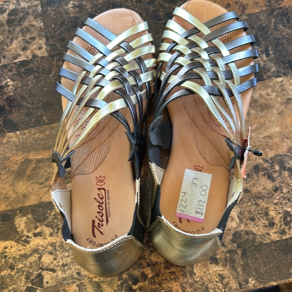 Trisoles Woven Sandle Made In Spain - Picture 10 of 10